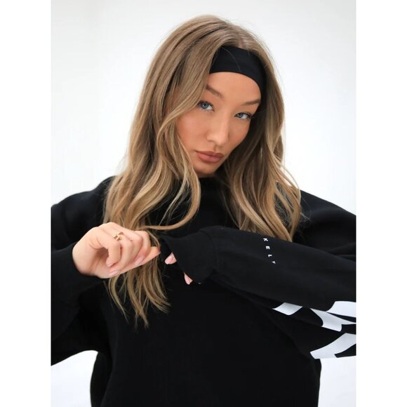 BLAKELY Soft Headband in Black - Picture 2 of 3